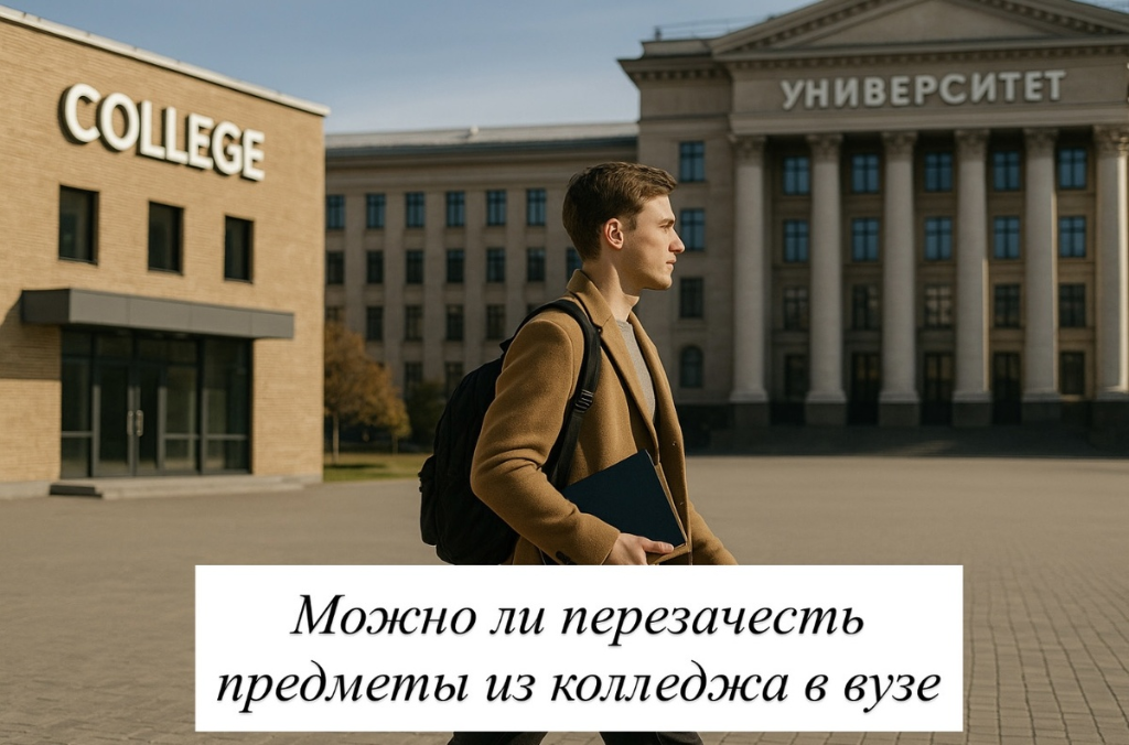Перезачёт дисциплин из колледжа в вуз